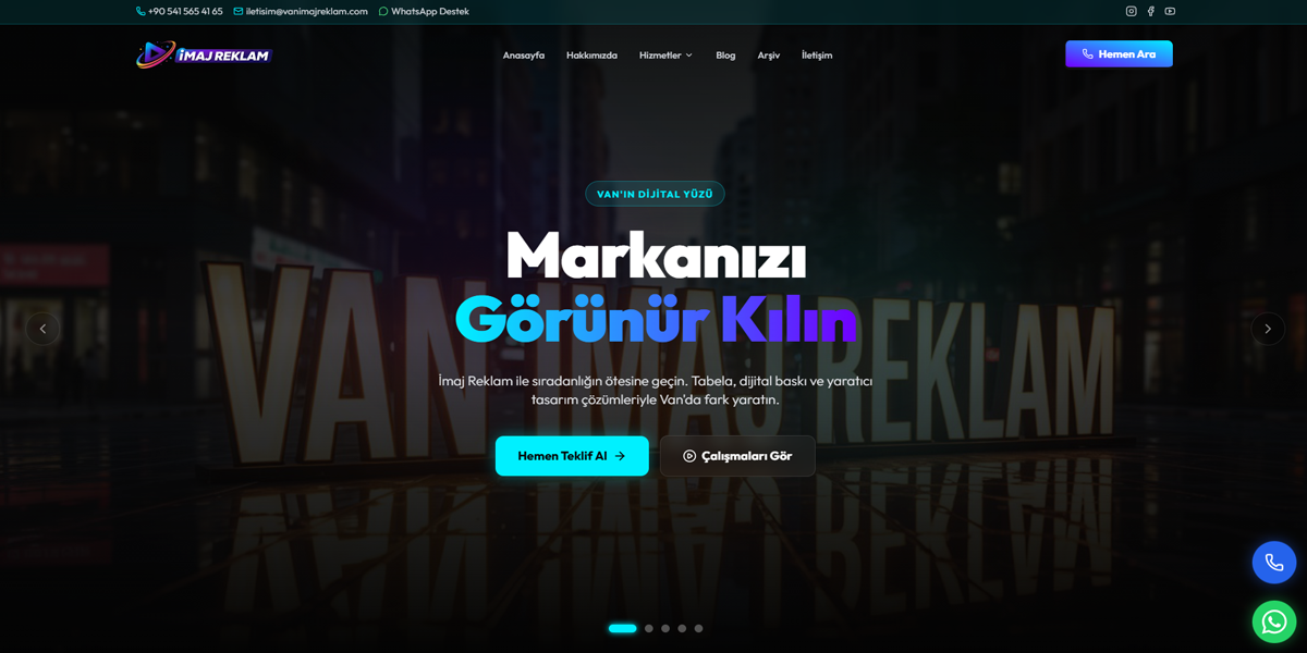 Van İmaj Reklam Tabela Web Tasarım