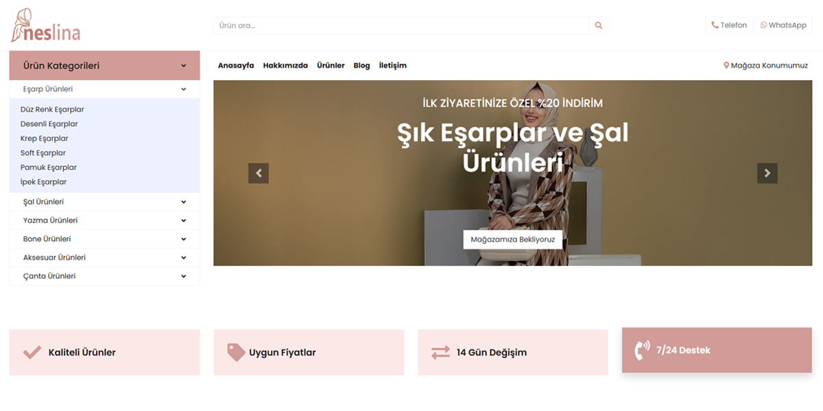 Neslina Eşarp & Şal